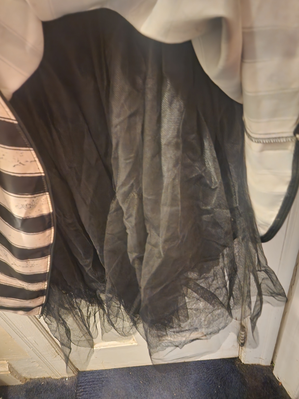 New! 3x [Hot Topic x American Horror Story] AHS Striped Halter Dress RARE! HTF! - Picture 5 of 14